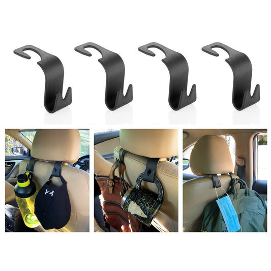 Car Seat Headrest Hook 4 Pack Hanger